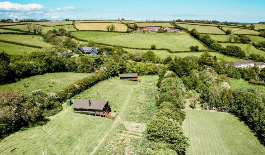 Brackenhill Glamping - Safari Tent With Hot Tub - Sleeps 6 Ivybridge Exterior foto