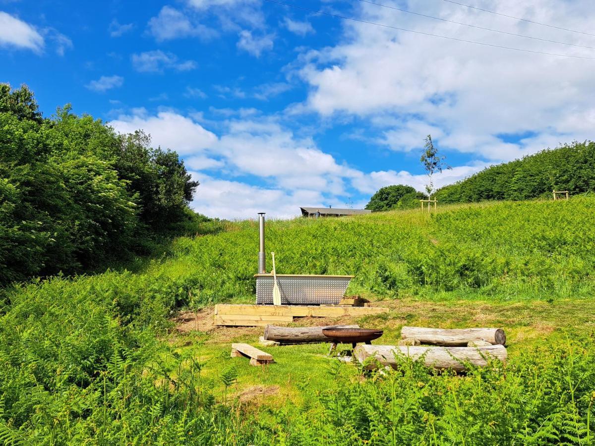 Brackenhill Glamping - Safari Tent With Hot Tub - Sleeps 6 Ivybridge Exterior foto